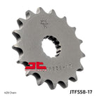 JT Sprockets Eesmine hammasratas JTF558.17, 17z, samm 428