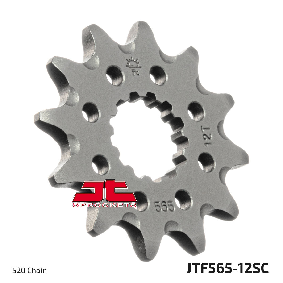 JT Sprockets Eesmine hammasratas JTF565.12SC, 12z, samm 520, isepuhastuv