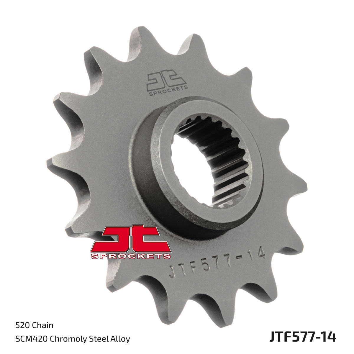 JT Sprockets Eesmine hammasratas JTF577.14, 14z, samm 520