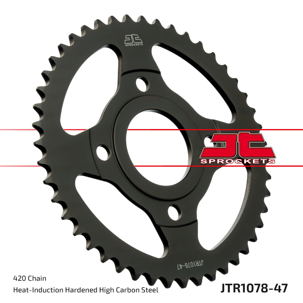 JT Sprockets Tagumine hammasratas JTR1078.47, 47z, samm 420