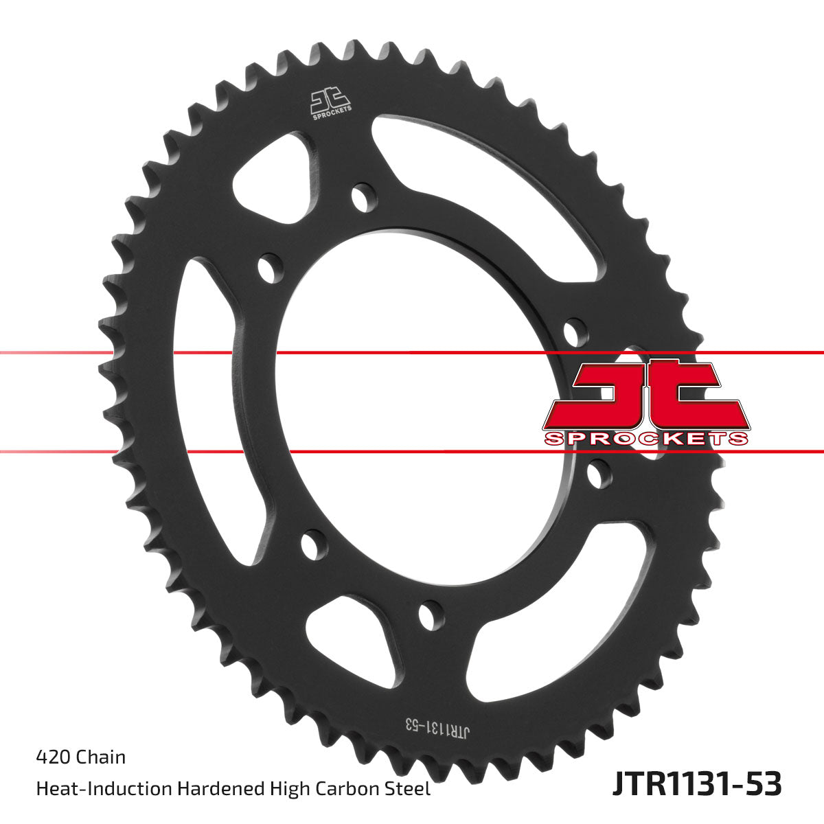 JT Sprockets Tagumine hammasratas JTR1131.53, 53z, samm 420
