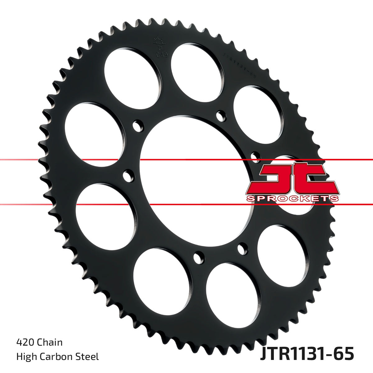 JT Sprockets Tagumine hammasratas JTR1131.65, 65z, samm 420
