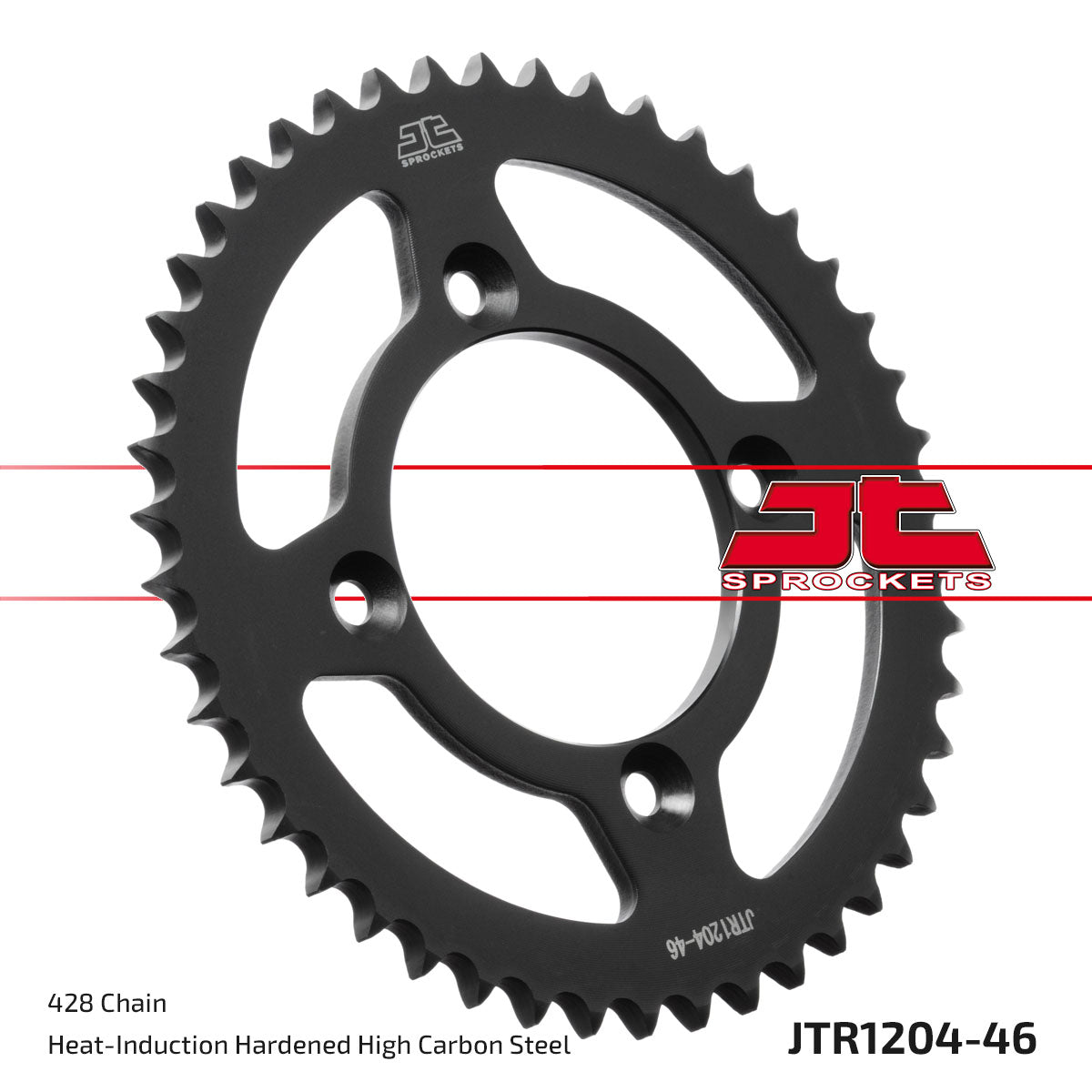 JT Sprockets Tagumine hammasratas JTR1204.46, 46z, samm 428