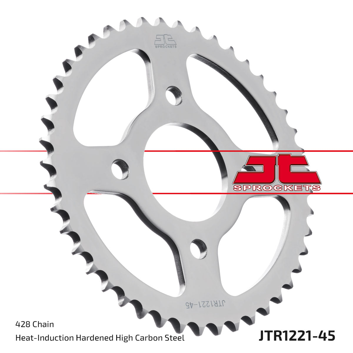 JT Sprockets Tagumine hammasratas JTR1221.45, 45z, samm 428