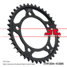 JT Sprockets Tagumine hammasratas JTR1304.41ZBK, 41z, samm 525, must tsinkkate