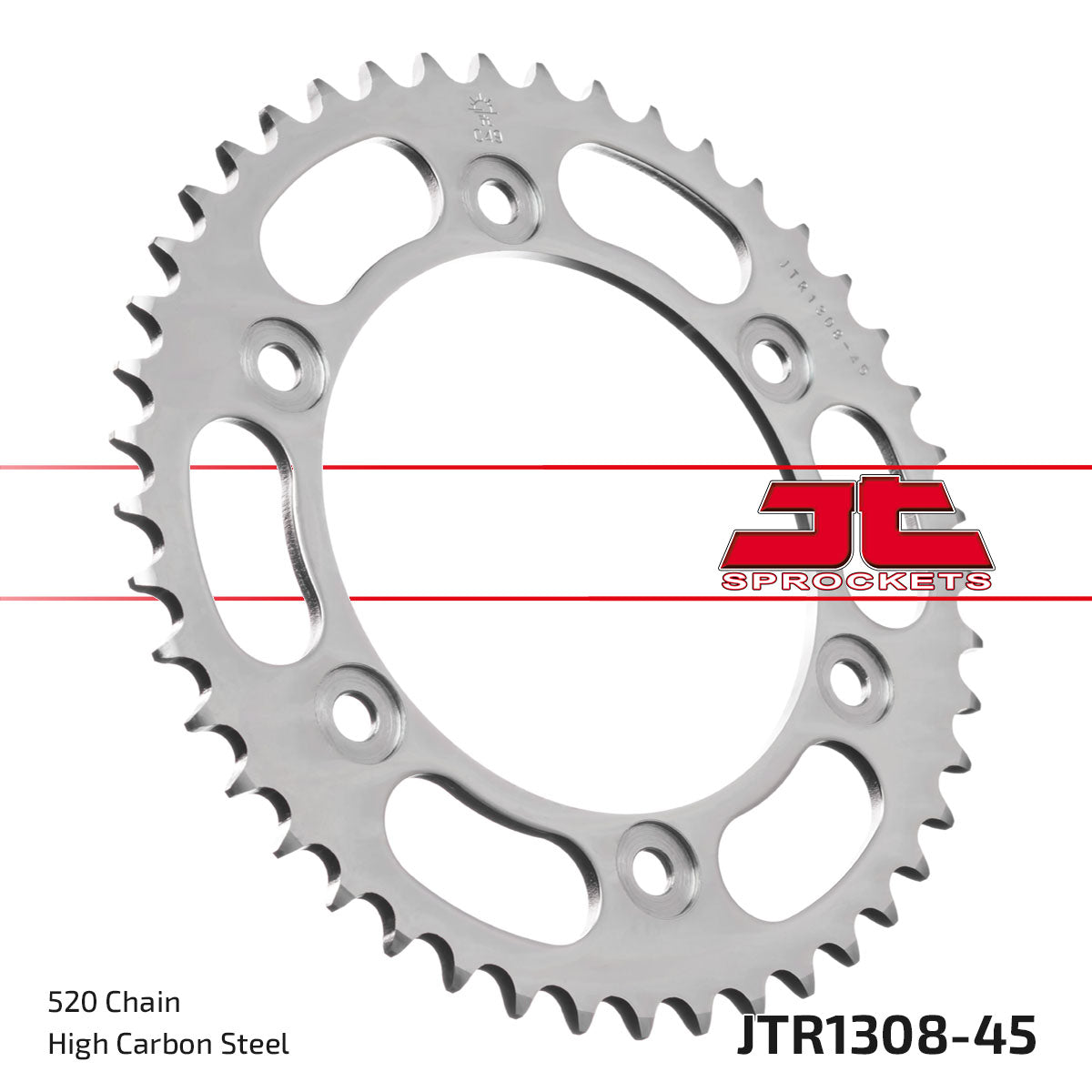 JT Sprockets Tagumine hammasratas JTR1308.45, 45z, samm 520