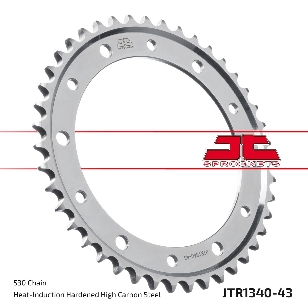 JT Sprockets Tagumine hammasratas JTR1340.43, 43z, samm 530