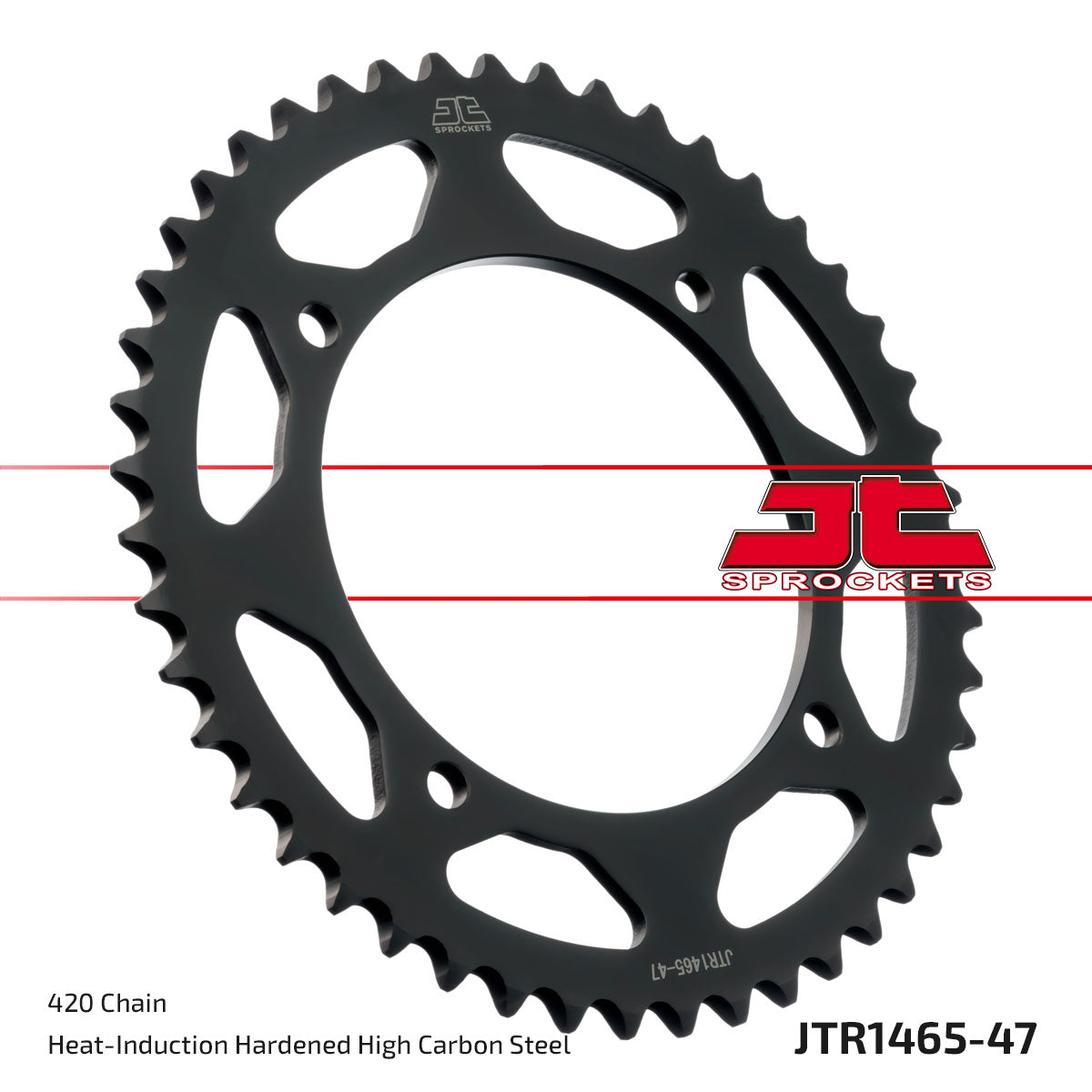 JT Sprockets Tagumine hammasratas JTR1465.47, 47z, samm 420