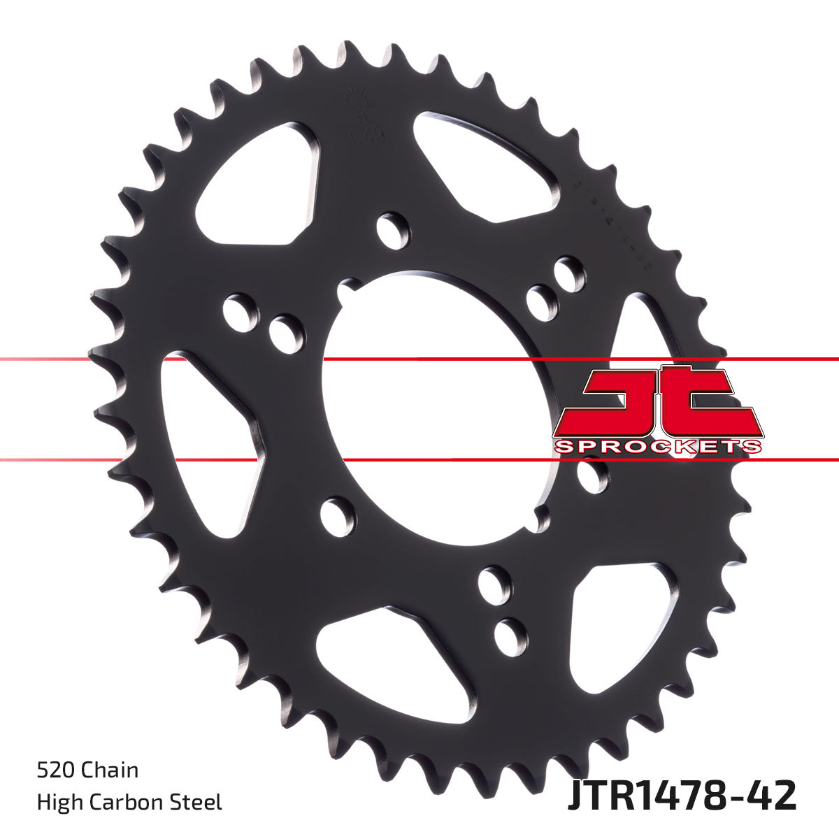 JT Sprockets Tagumine hammasratas JTR1478.42, 42z, samm 520