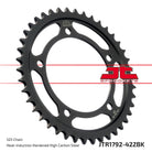 JT Sprockets Tagumine hammasratas JTR1792.42ZBK, 42z, samm 525, must tsinkkate