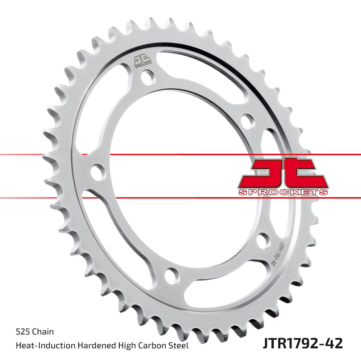 JT Sprockets Tagumine hammasratas JTR1792.42, 42z, samm 525