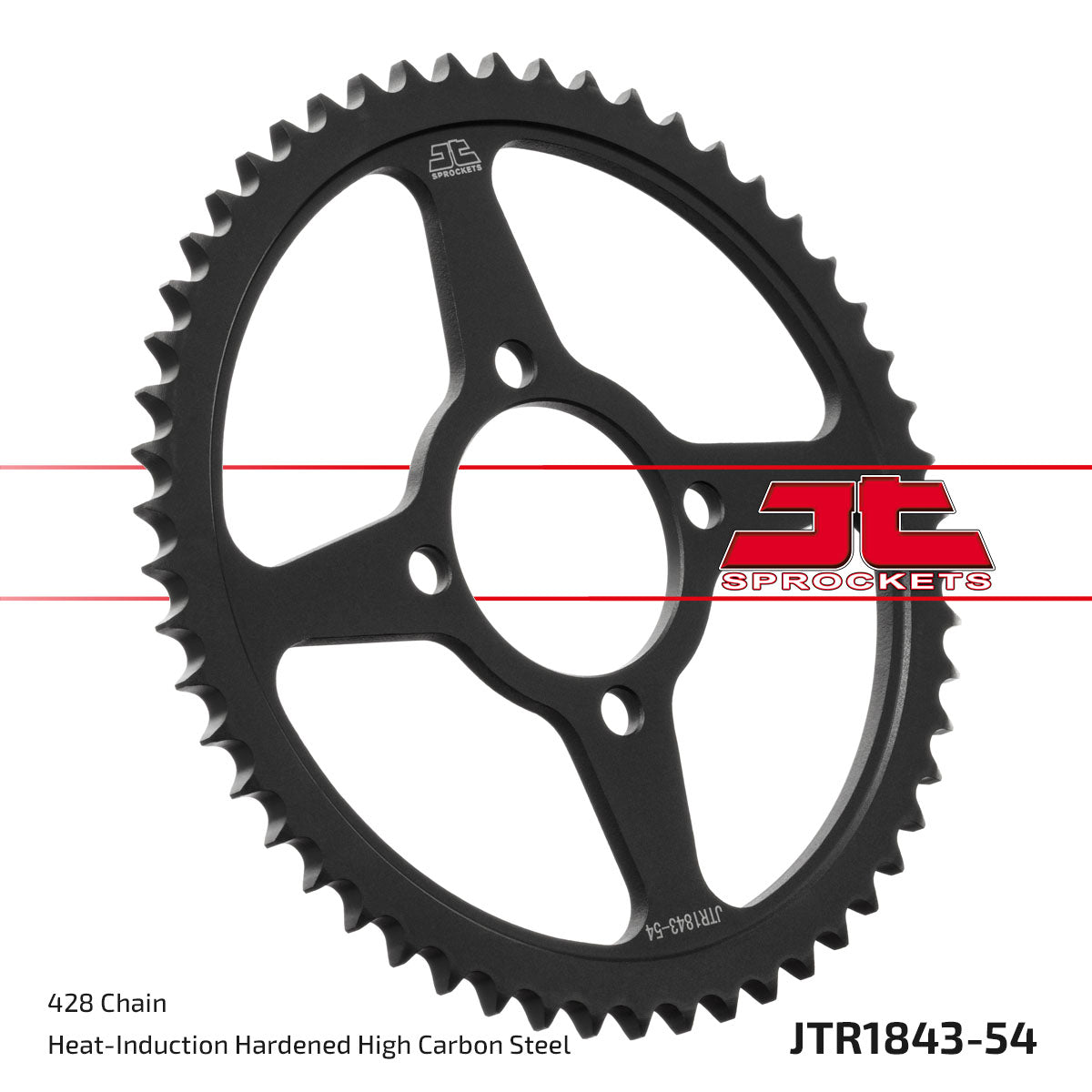JT Sprockets Tagumine hammasratas JTR1843.54, 54z, samm 428