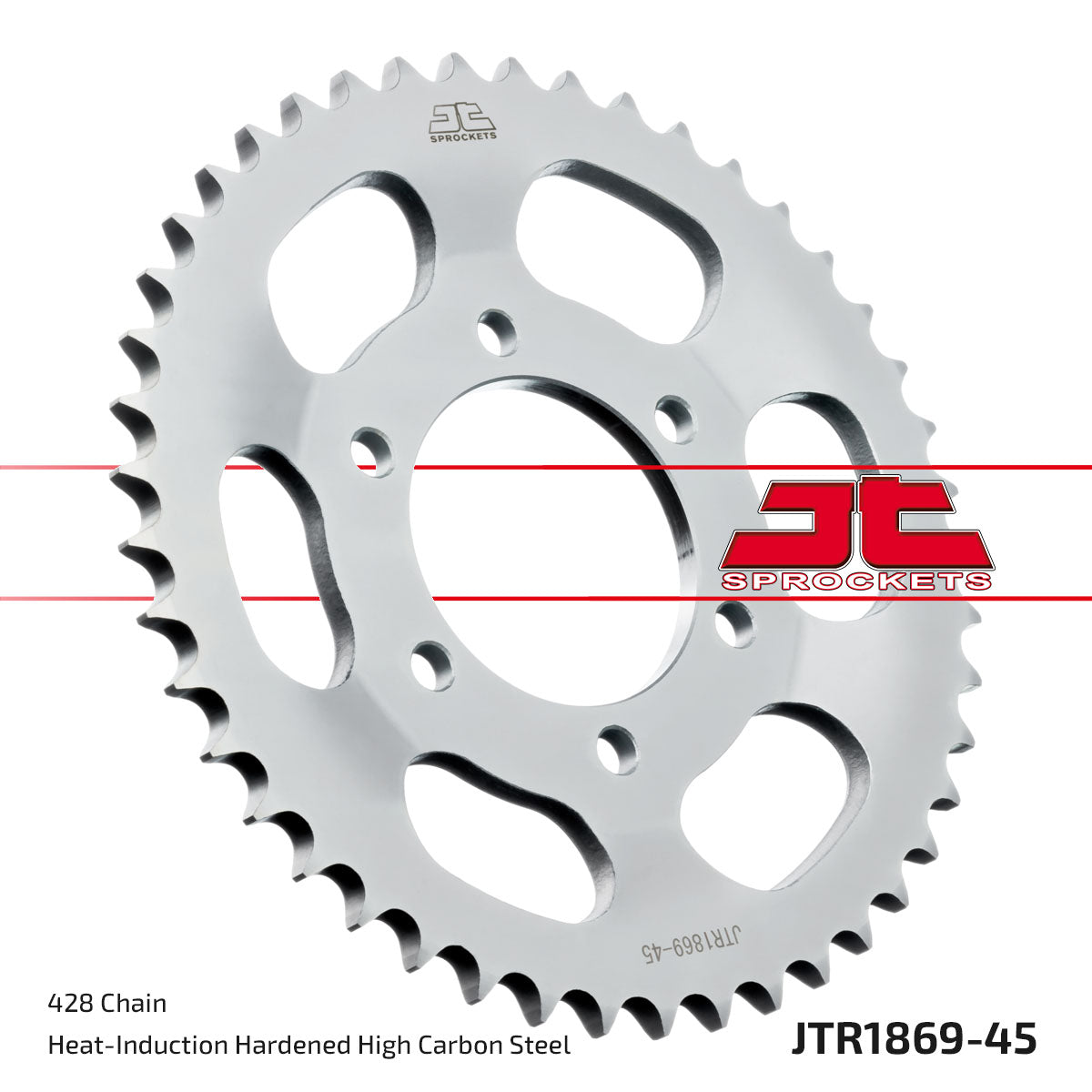 JT Sprockets Tagumine hammasratas JTR1869.45, 45z, samm 428