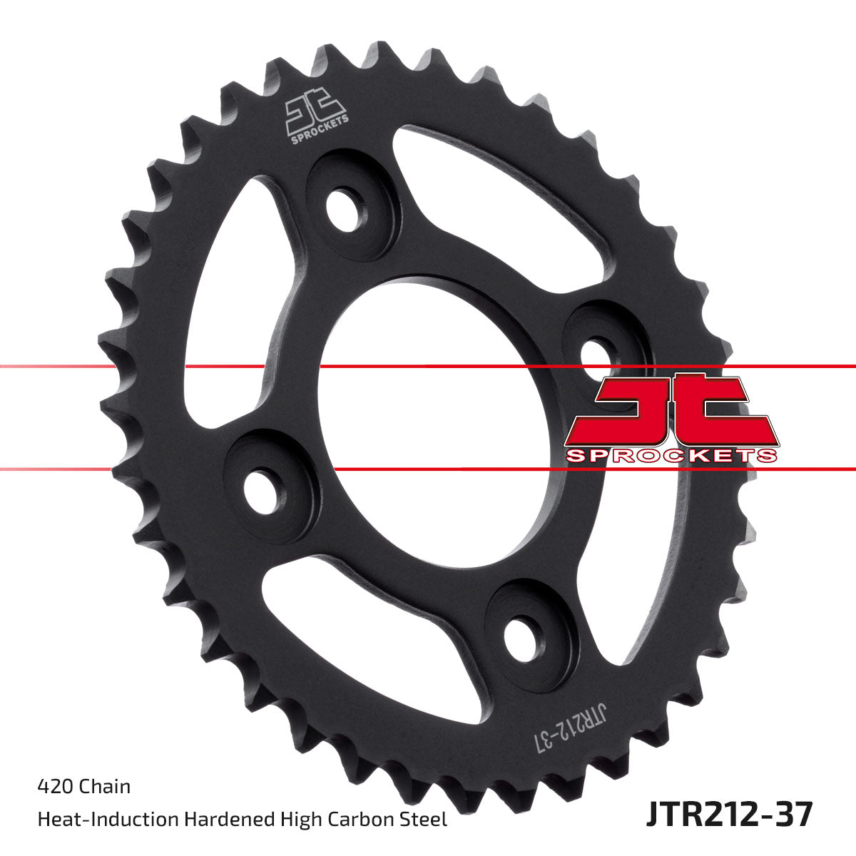JT Sprockets Tagumine hammasratas JTR212.37, 37z, samm 420