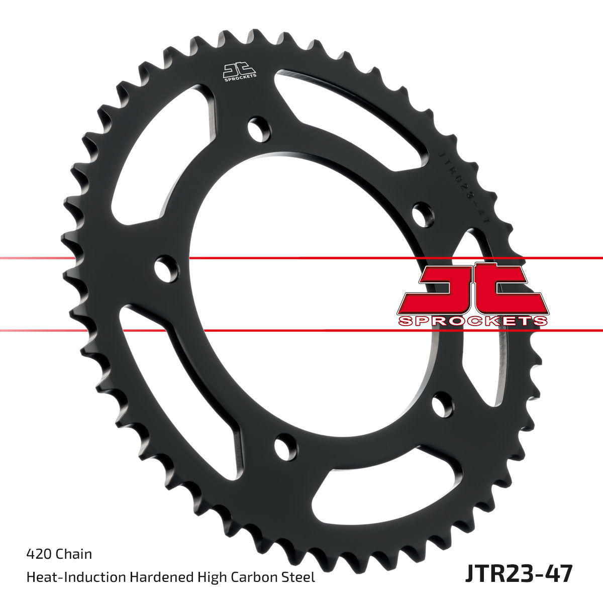JT Sprockets Tagumine hammasratas JTR23.47, 47z, samm 420