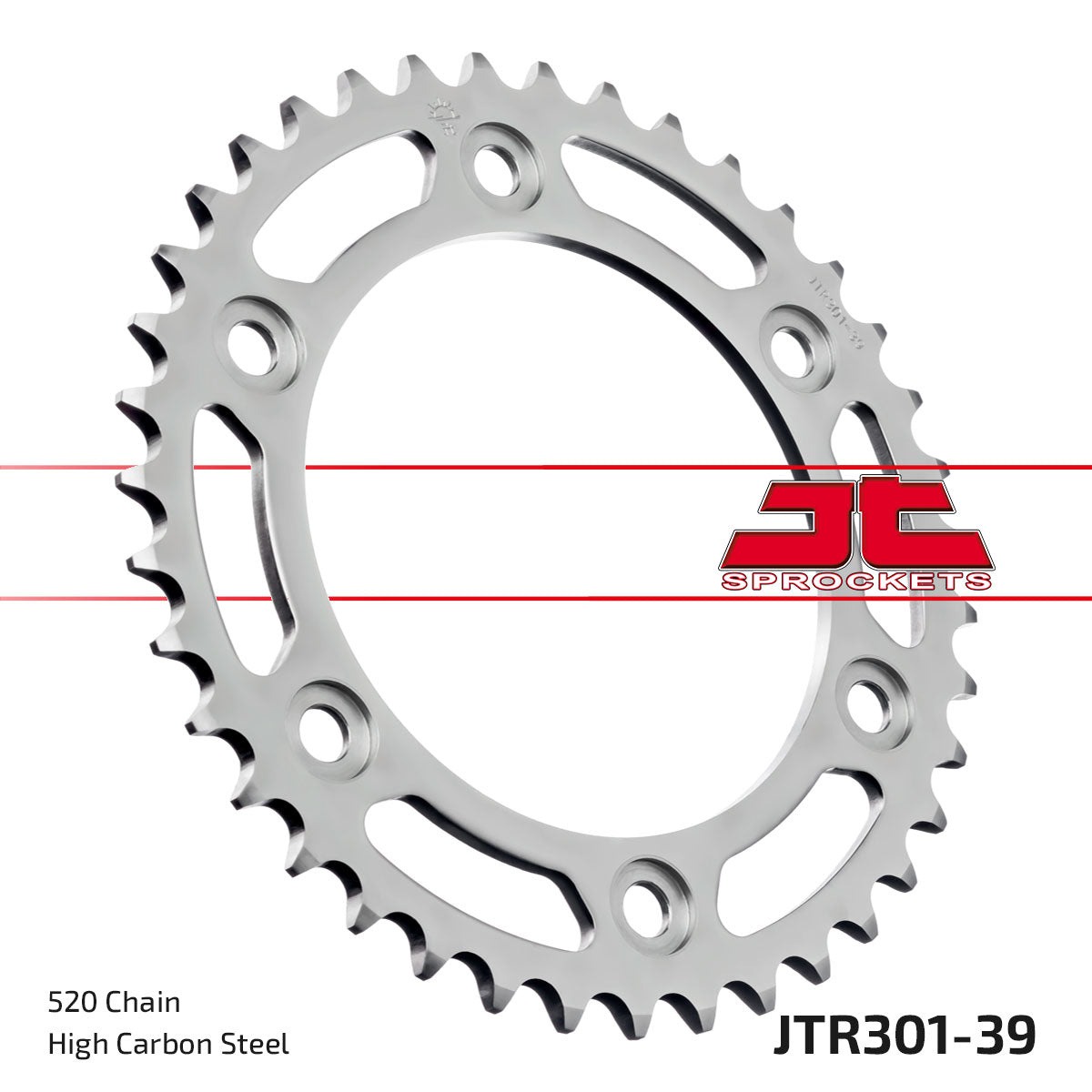 JT Sprockets Tagumine hammasratas JTR301.39, 39z, samm 520