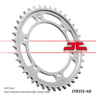 JT Sprockets Tagumine hammasratas JTR312.40, 40z, samm 525