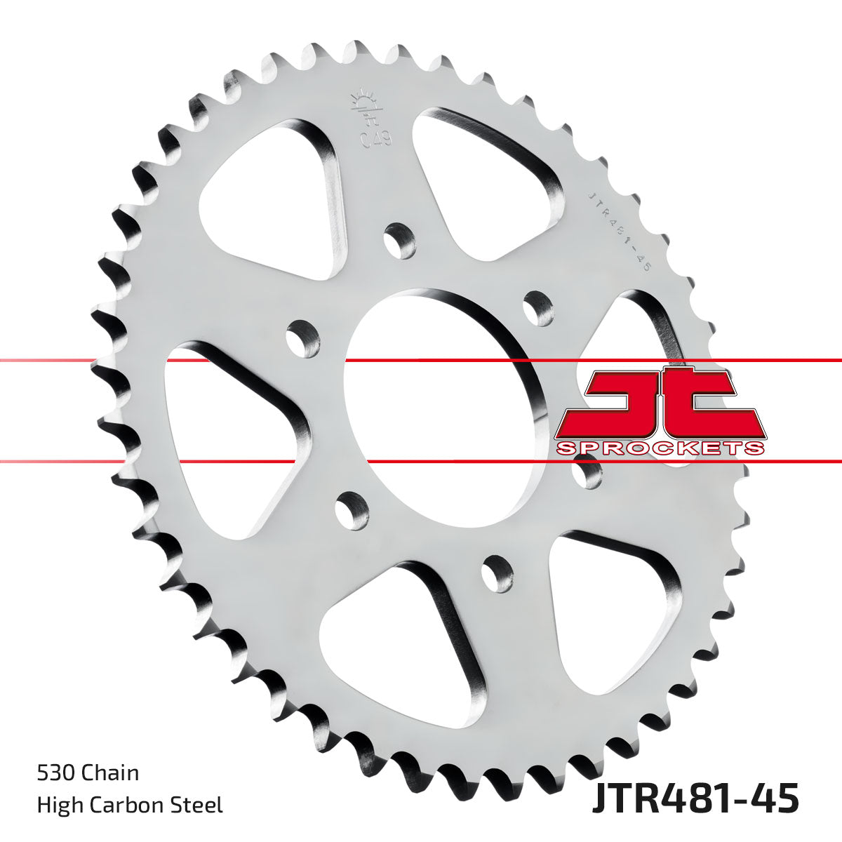 JT Sprockets Tagumine hammasratas JTR481.45, 45z, samm 530