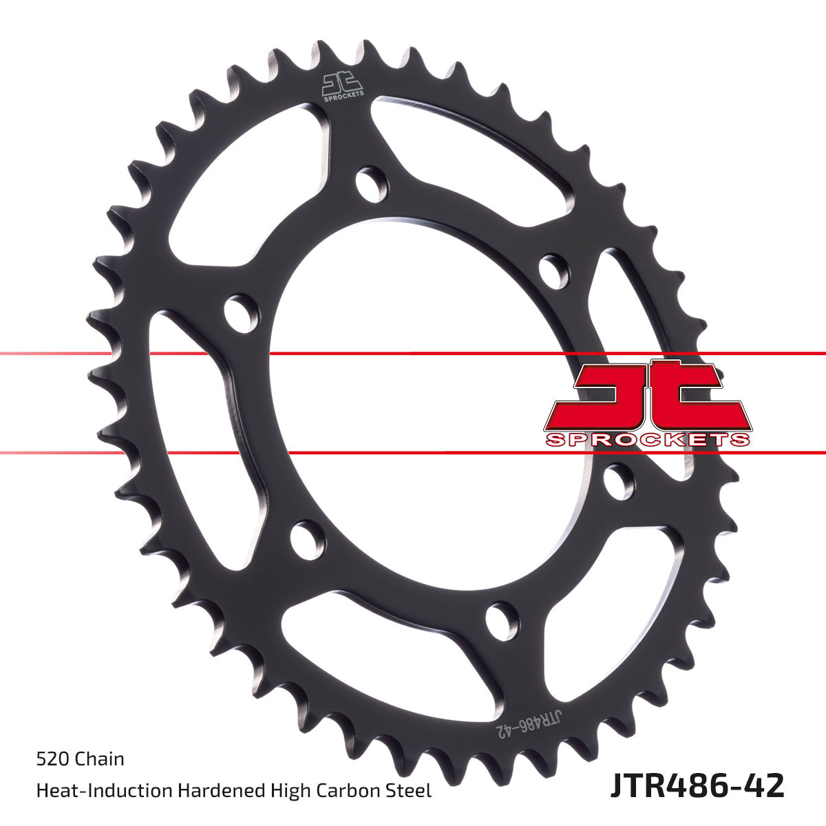 JT Sprockets Tagumine hammasratas JTR486.42, 42z, samm 520
