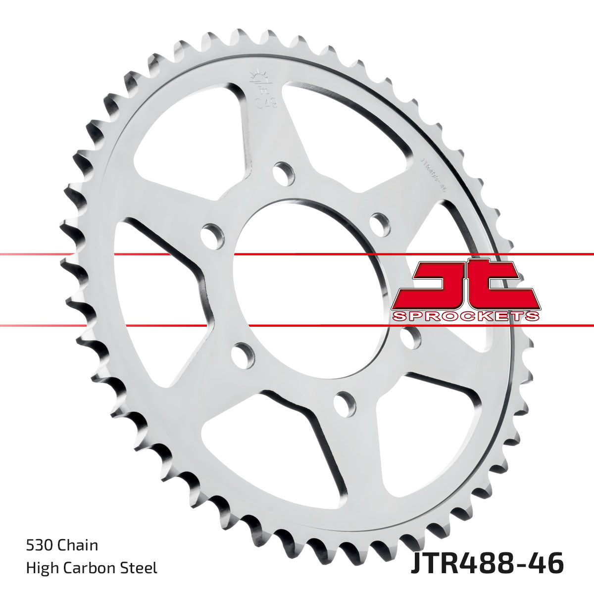 JT Sprockets Tagumine hammasratas JTR488.46, 46z, samm 530