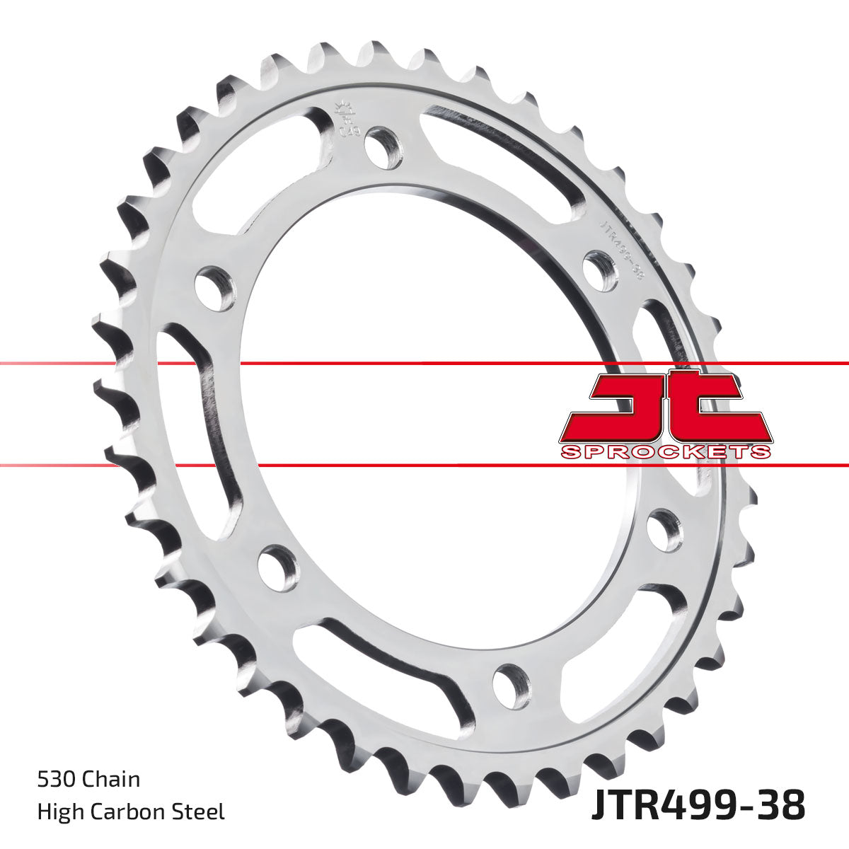 JT Sprockets Tagumine hammasratas JTR499.38, 38z, samm 530