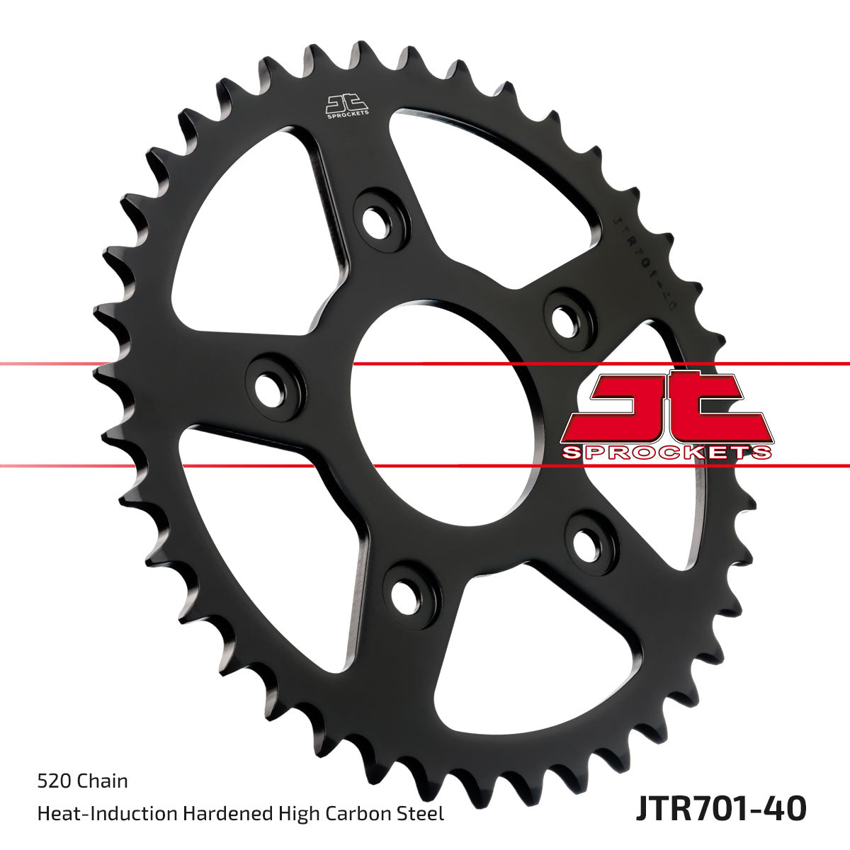 JT Sprockets Tagumine hammasratas JTR701.40, 40z, samm 520