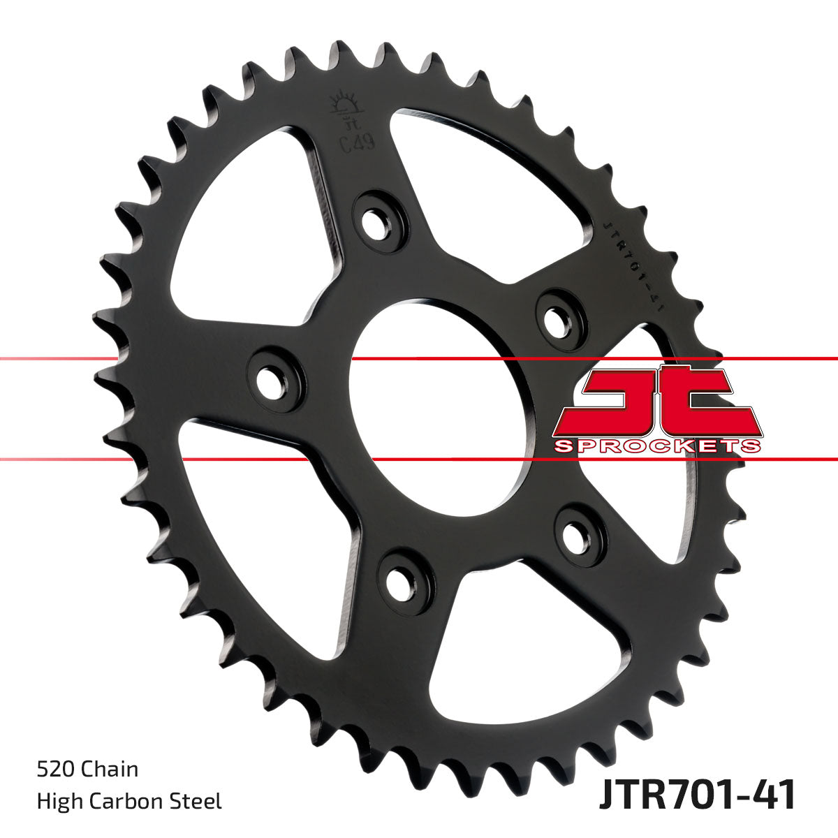 JT Sprockets Tagumine hammasratas JTR701.41, 41z, samm 520