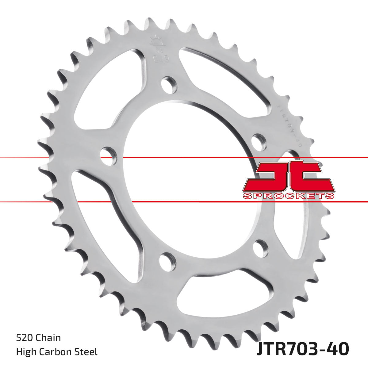 JT Sprockets Tagumine hammasratas JTR703.40, 40z, samm 520