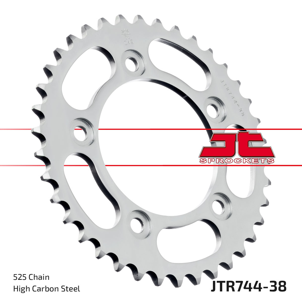 JT Sprockets Tagumine hammasratas JTR744.38, 38z, samm 525
