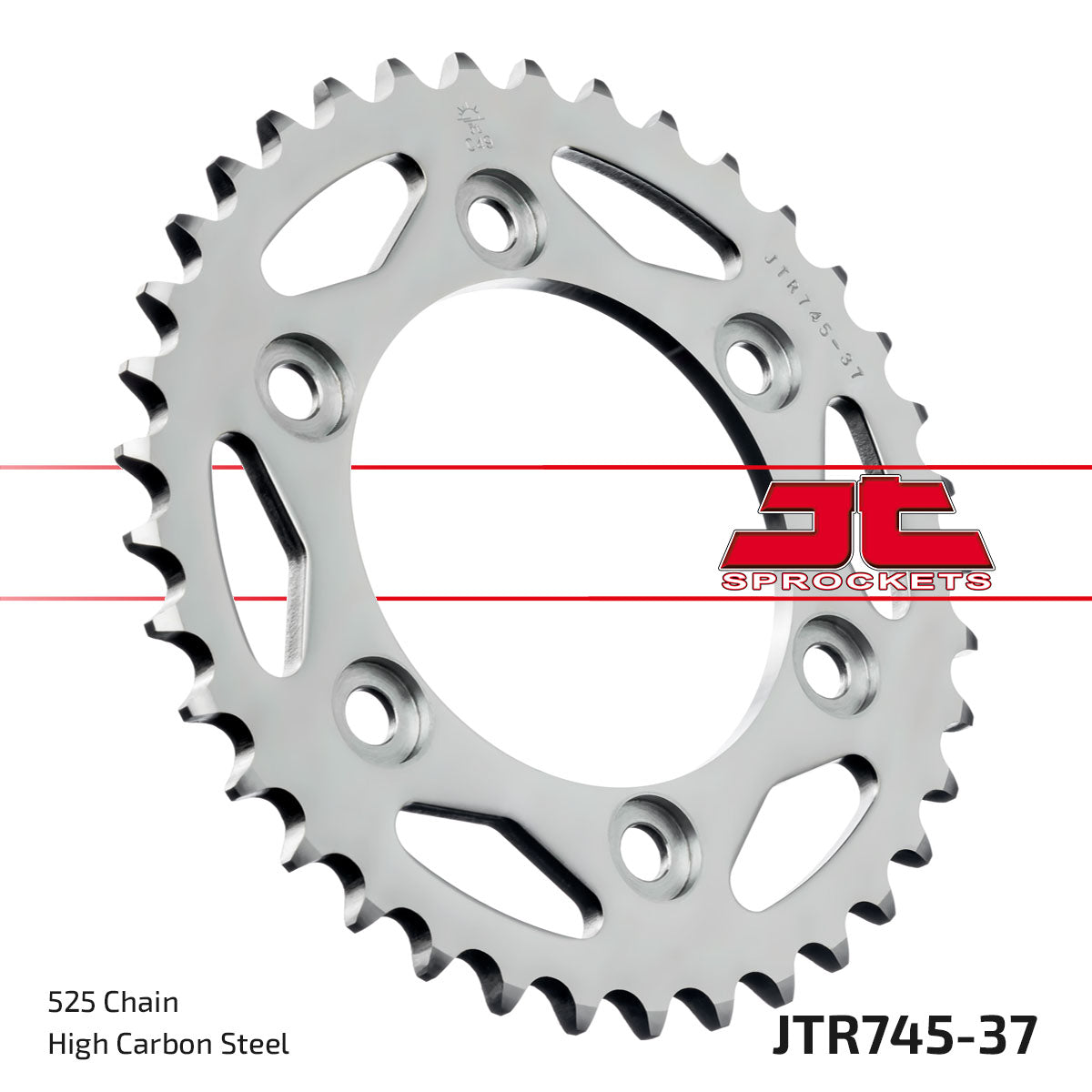 JT Sprockets Tagumine hammasratas JTR745.37, 37z, samm 525