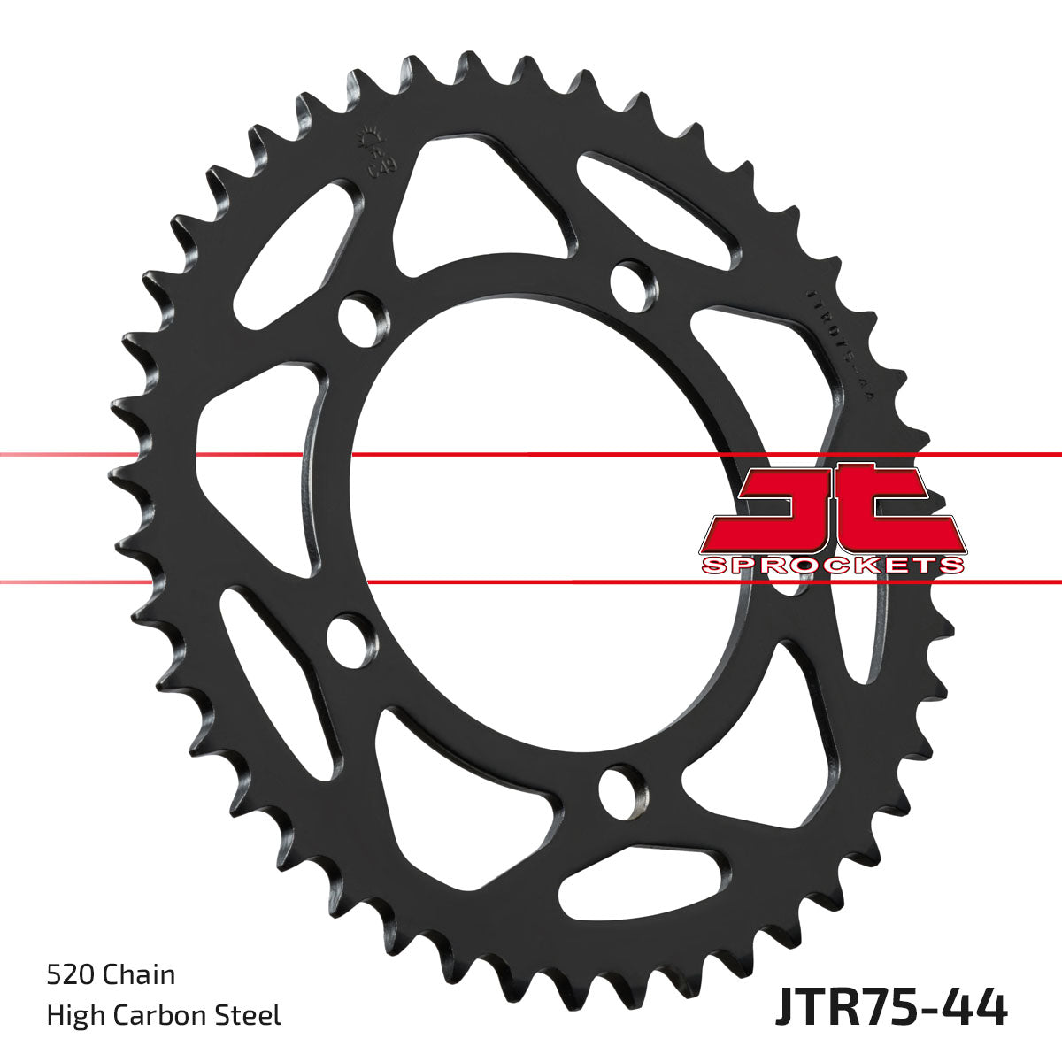 JT Sprockets Tagumine hammasratas JTR75.44, 44z, samm 520