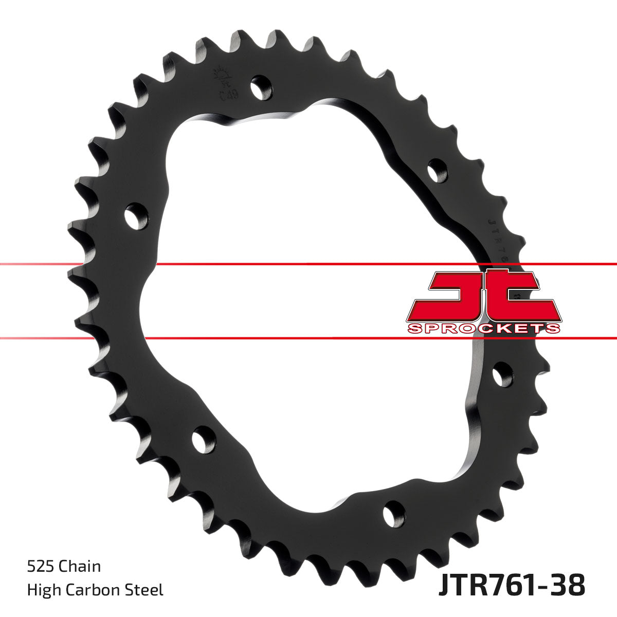 JT Sprockets Tagumine hammasratas JTR761.38, 38z, samm 525