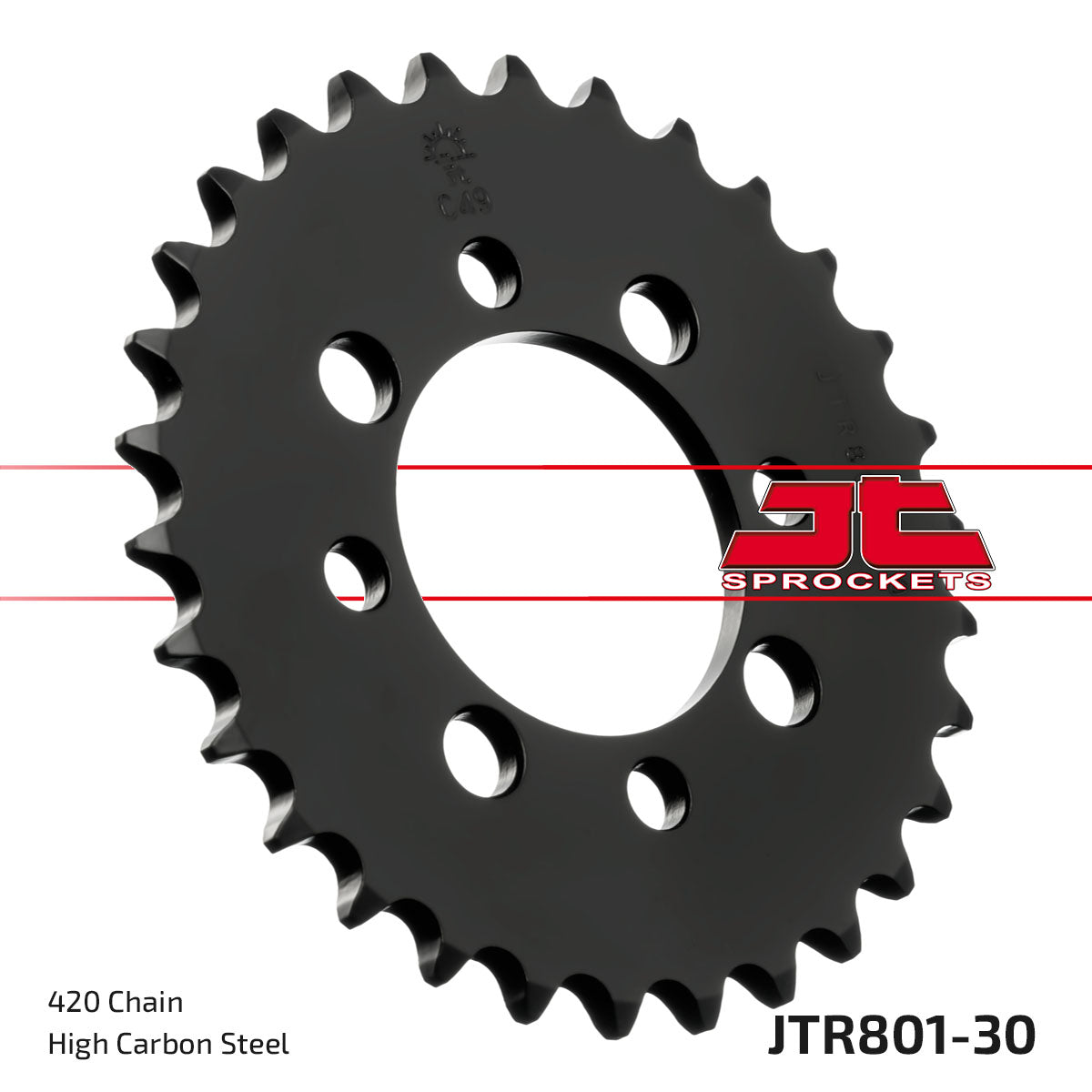 JT Sprockets Tagumine hammasratas JTR801.30, 30z, samm 420