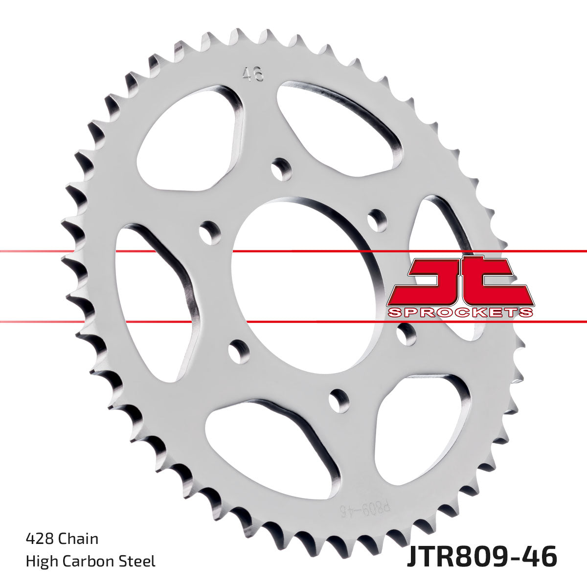 JT Sprockets Tagumine hammasratas JTR809.46, 46z, samm 428