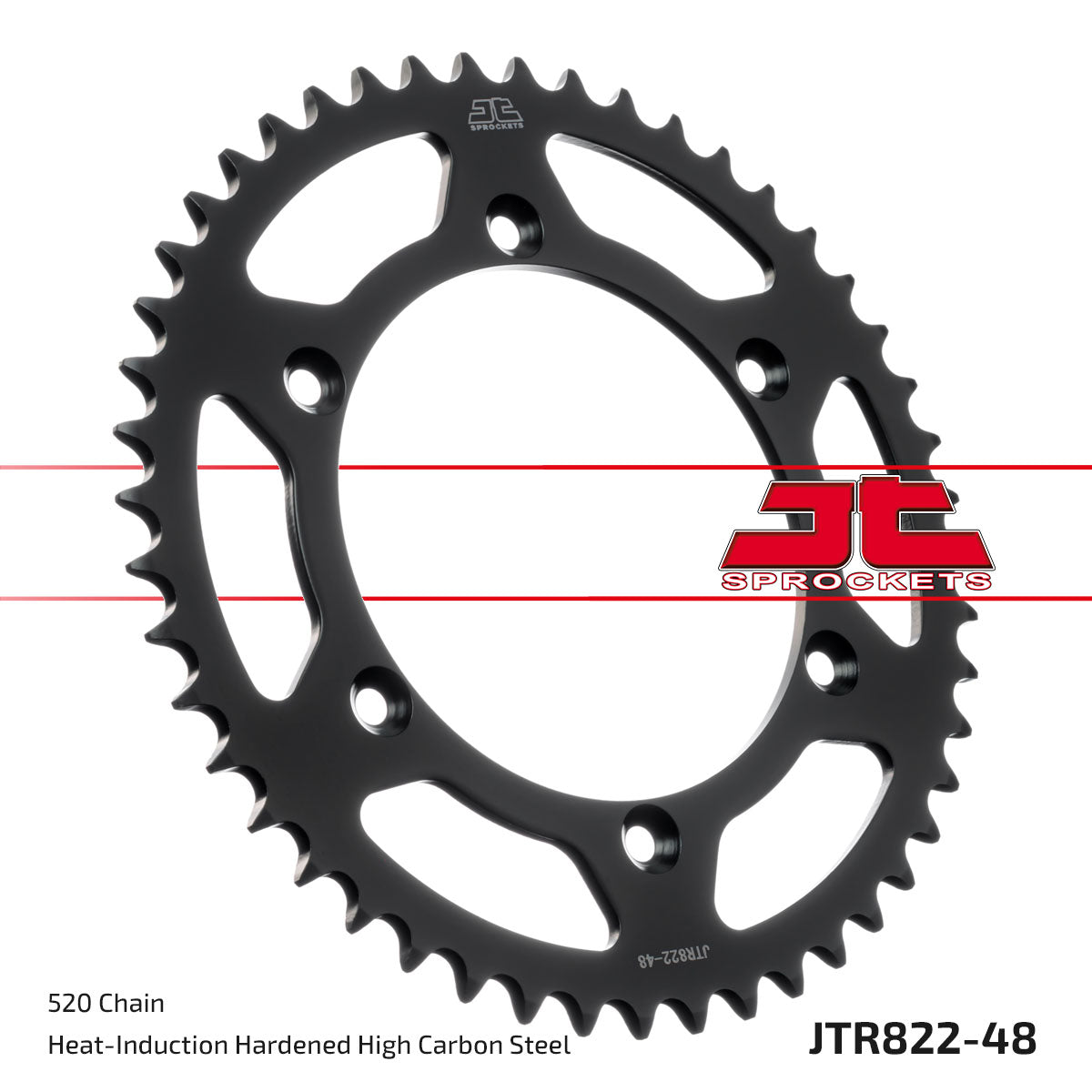 JT Sprockets Tagumine hammasratas JTR822.48, 48z, samm 520