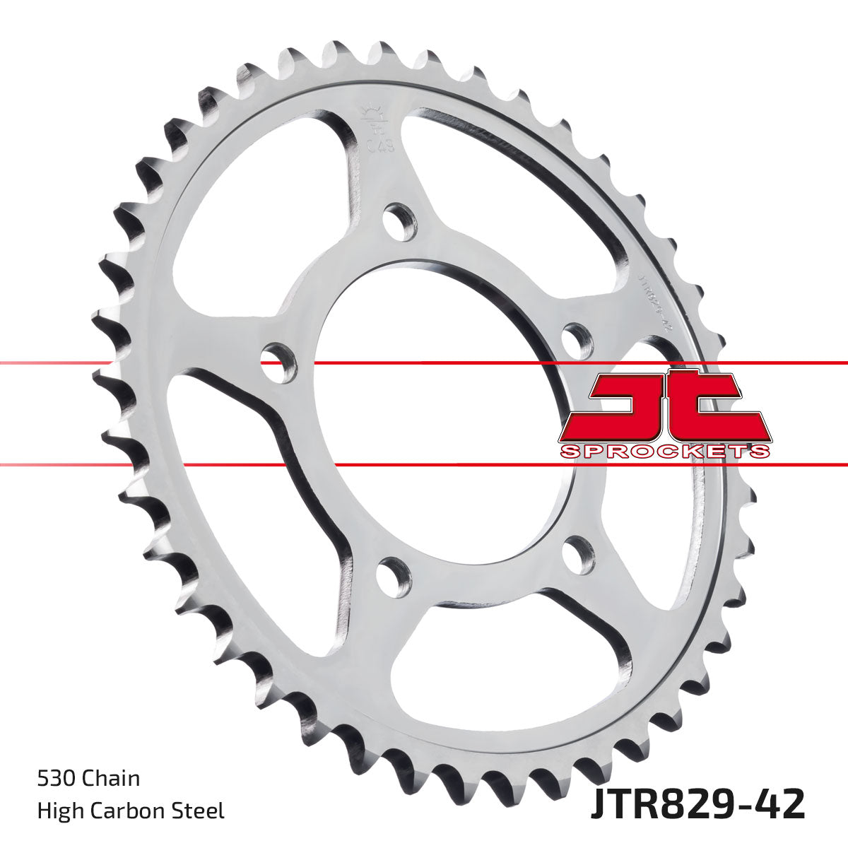 JT Sprockets Tagumine hammasratas JTR829.42, 42z, samm 530