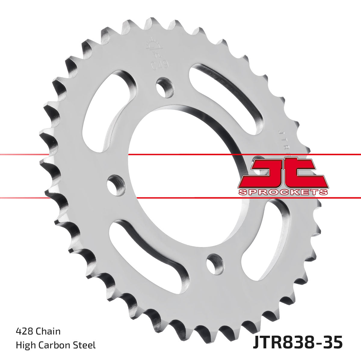JT Sprockets Tagumine hammasratas JTR838.35, 35z, samm 428
