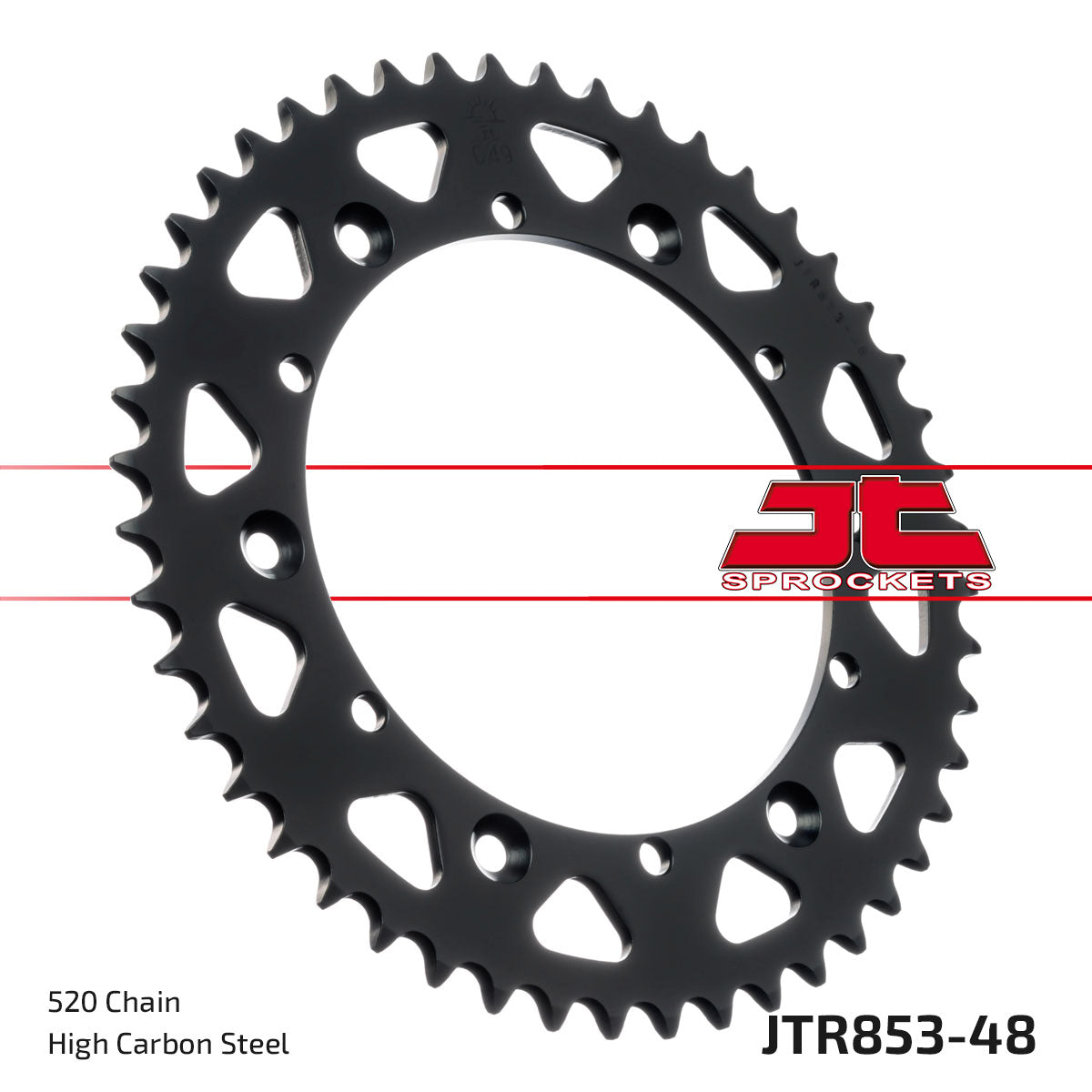 JT Sprockets Tagumine hammasratas JTR853.48, 48z, samm 520