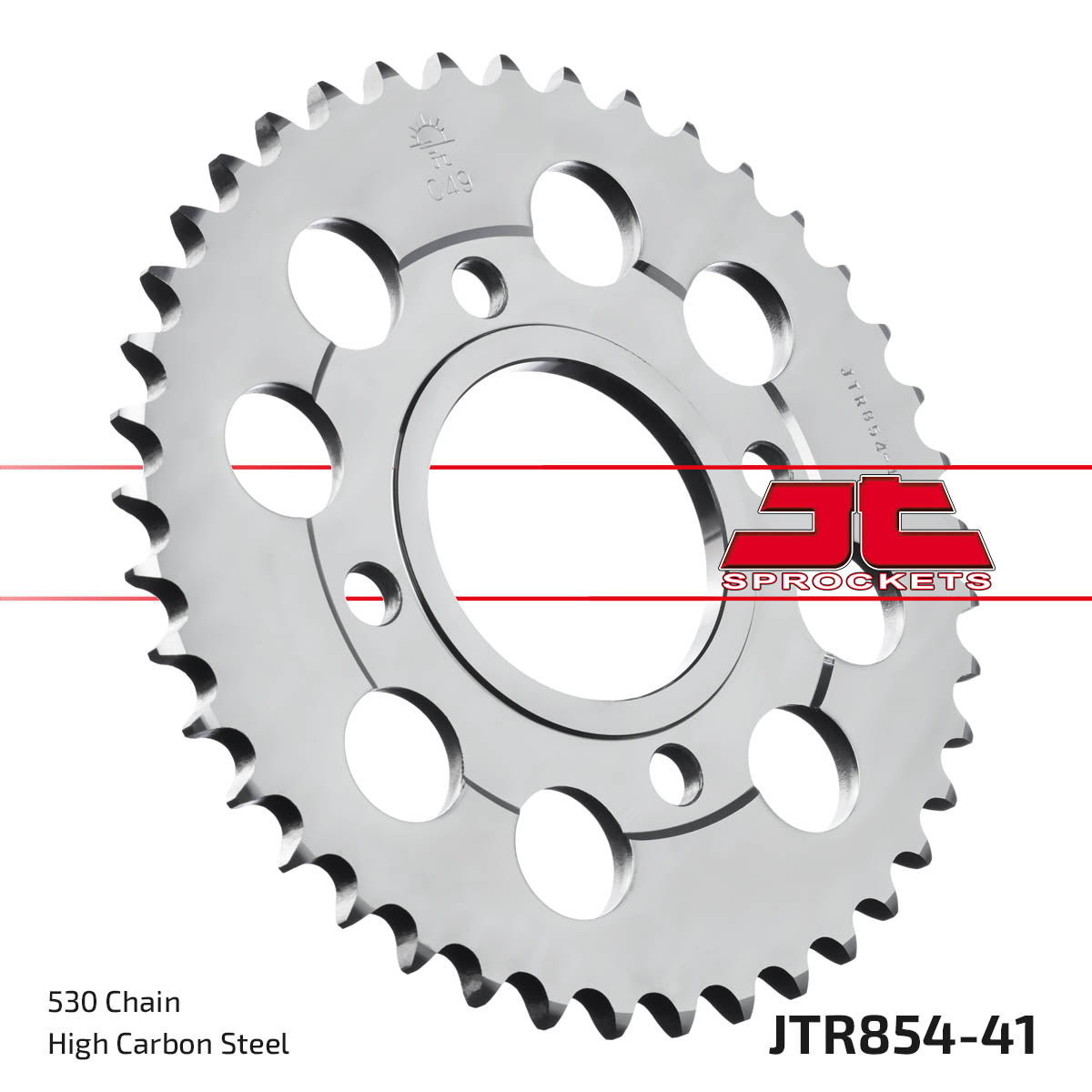 JT Sprockets Tagumine hammasratas JTR854.41, 41z, samm 530