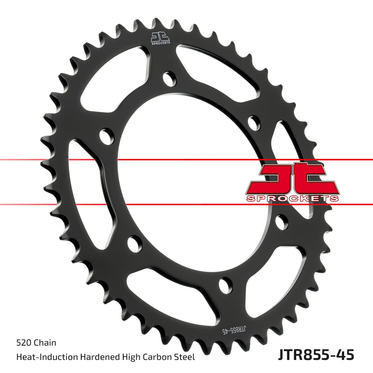 JT Sprockets Tagumine hammasratas JTR855.45, 45z, samm 520