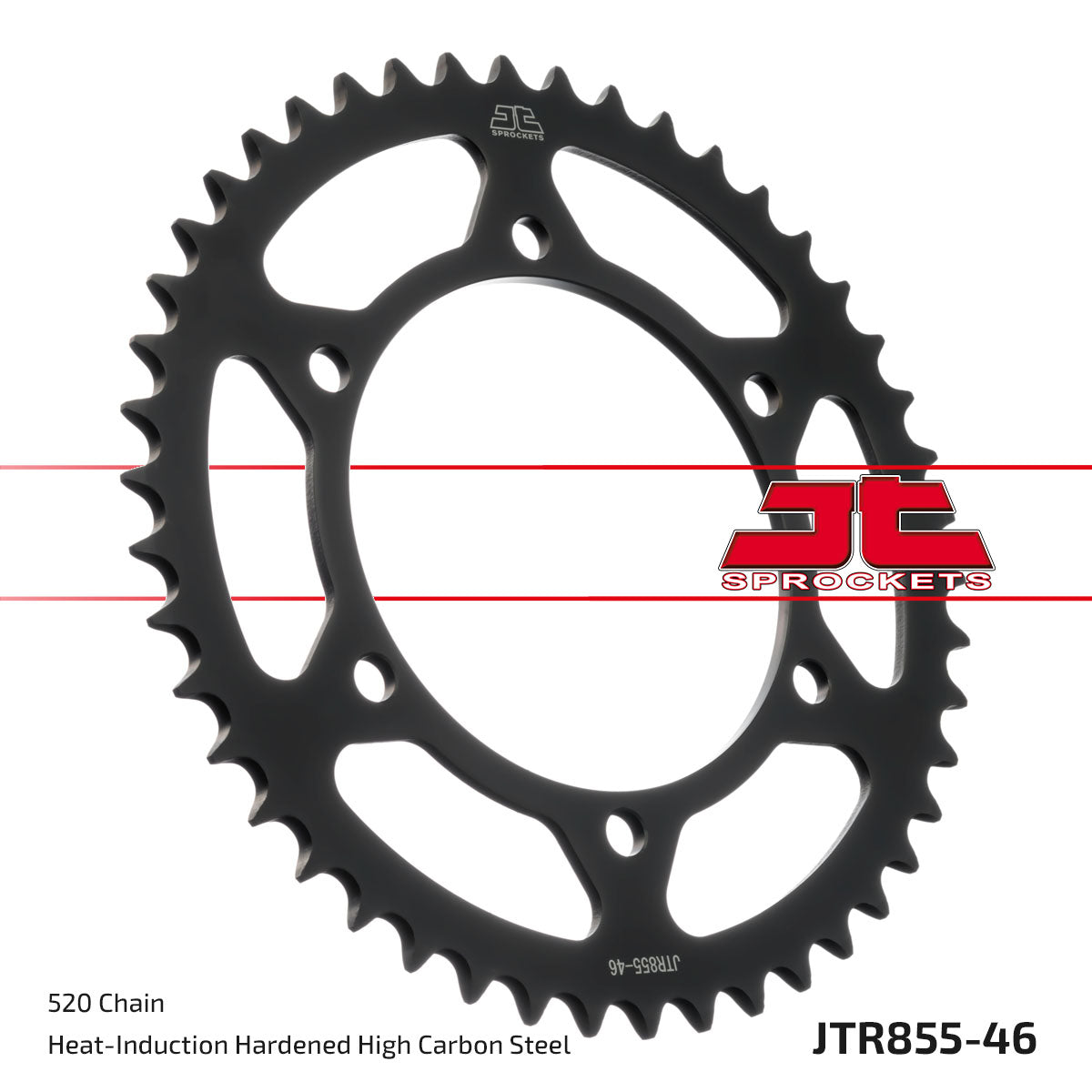 JT Sprockets Tagumine hammasratas JTR855.46, 46z, samm 520