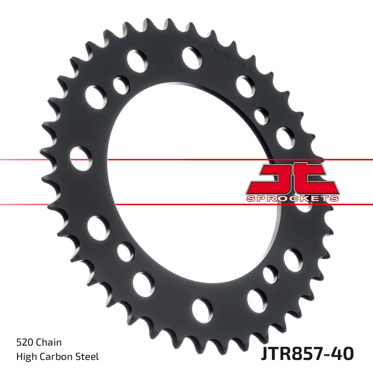 JT Sprockets Tagumine hammasratas JTR857.40, 40z, samm 520