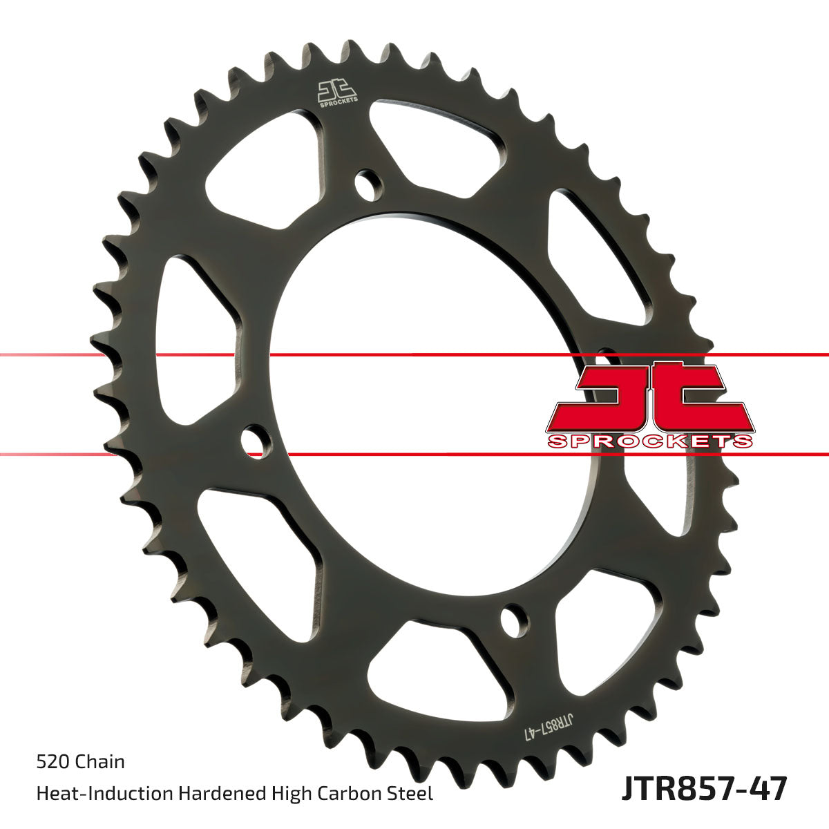 JT Sprockets Tagumine hammasratas JTR857.47, 47z, samm 520