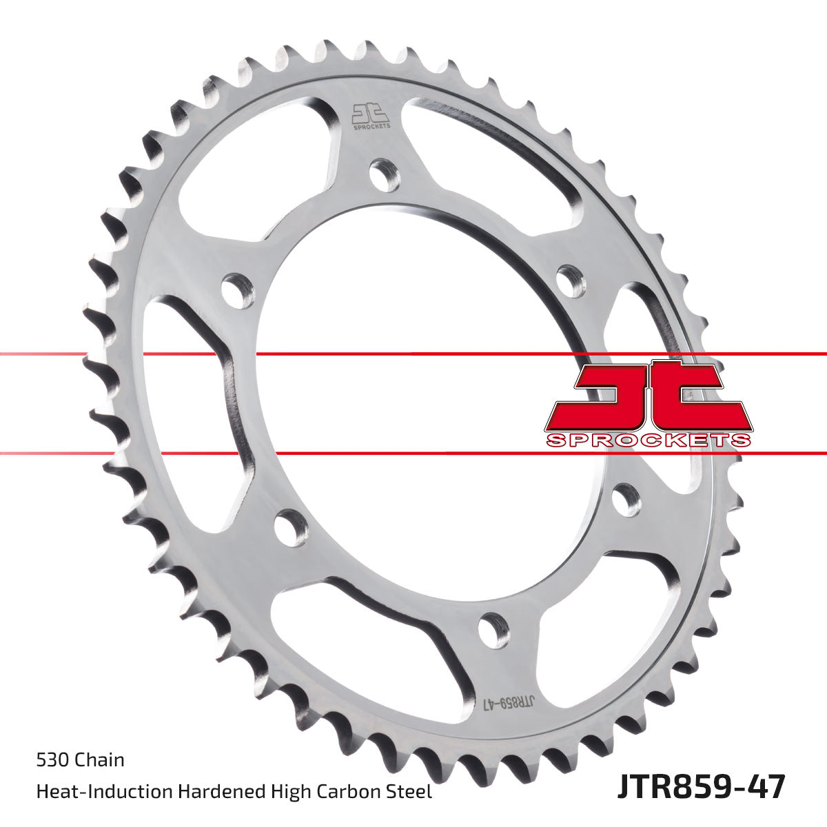 JT Sprockets Tagumine hammasratas JTR859.47, 47z, samm 530