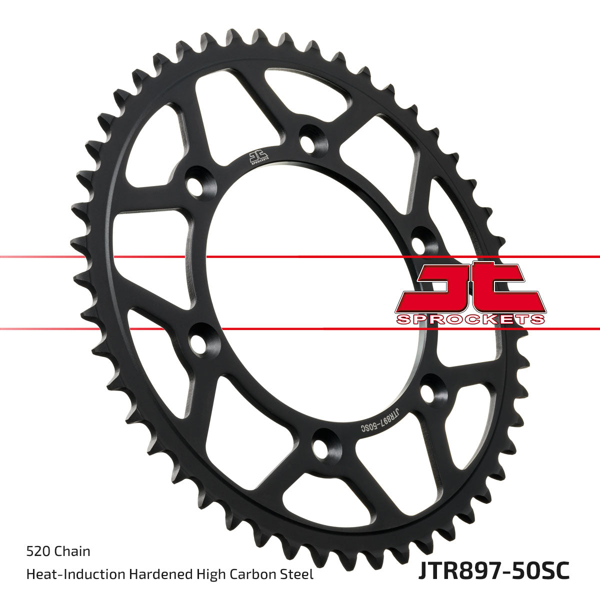 JT Sprockets Tagumine hammasratas JTR897.50, 50z, samm 520