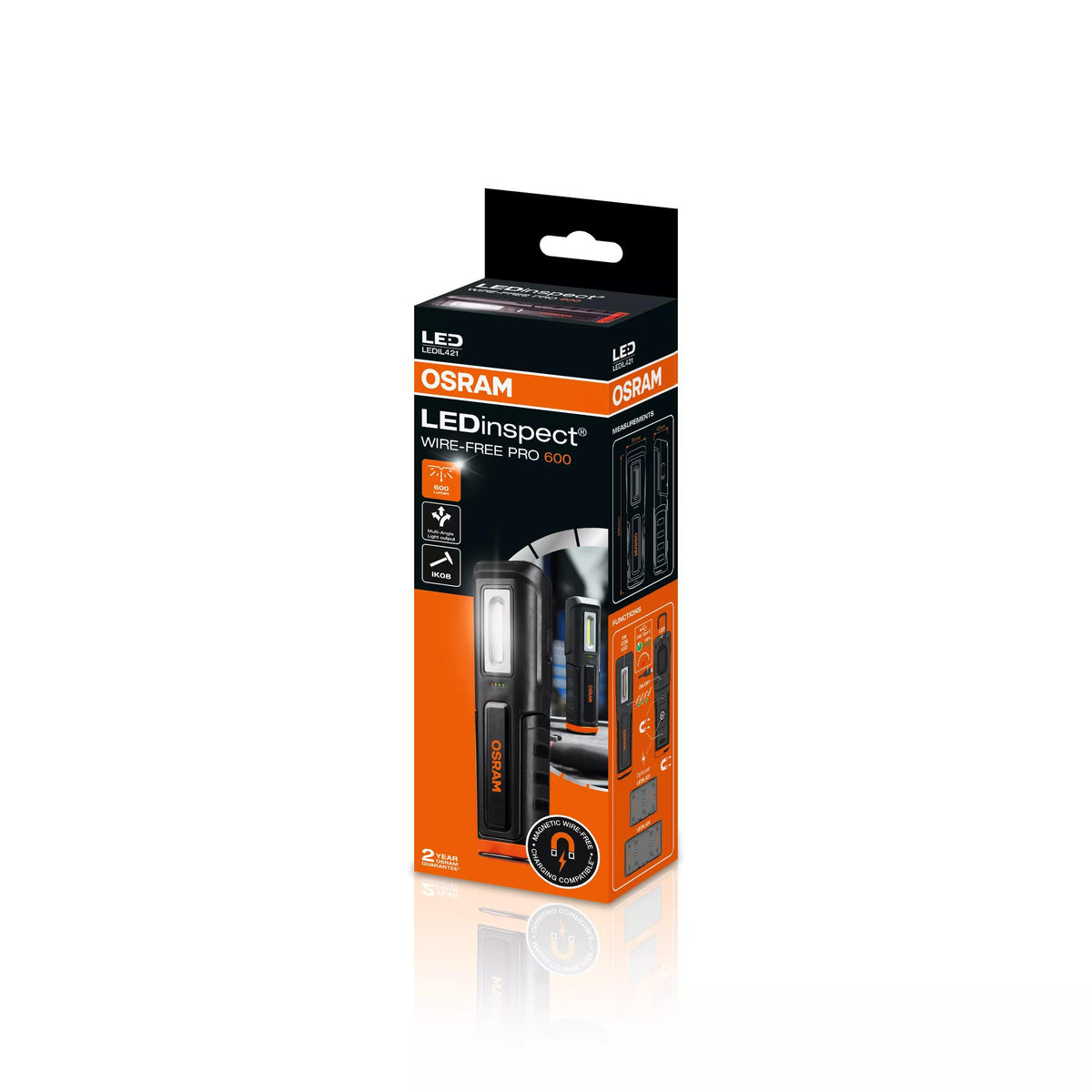 OSRAM LEDinspect WIRE-FREE PRO 600 töölamp