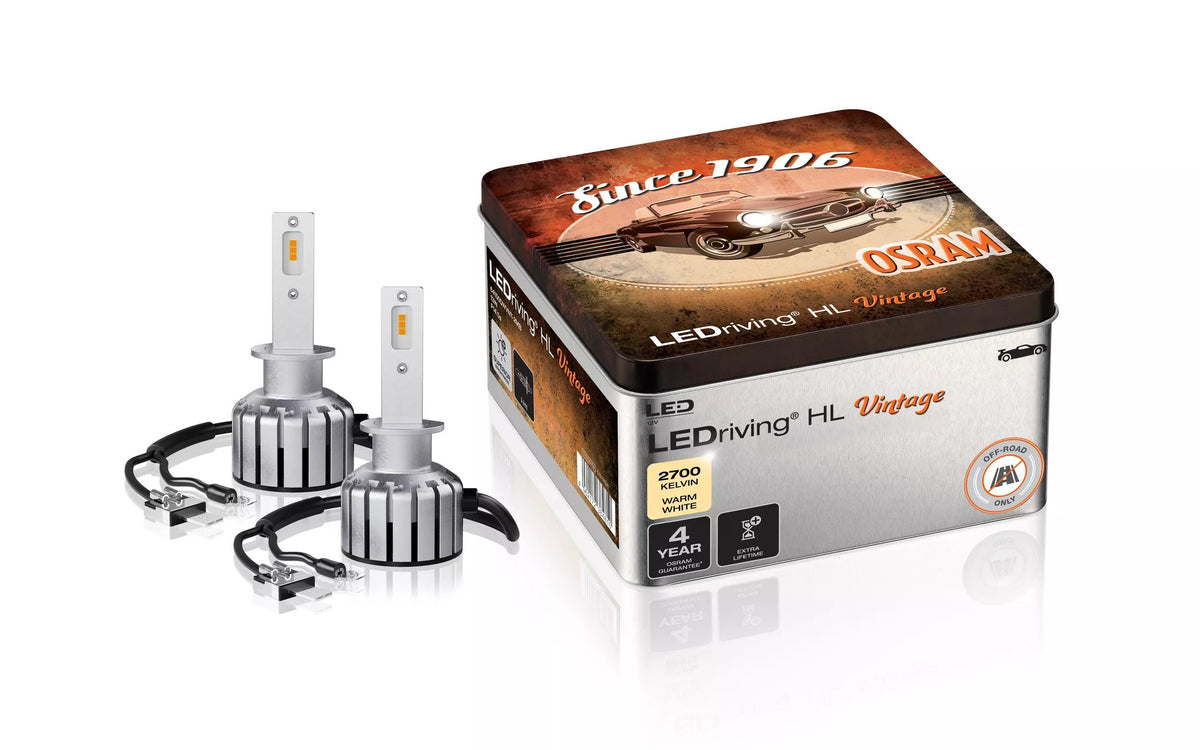 OSRAM LEDriving HL VINTAGE H1 12 V 13 W LED-pirn