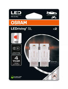 OSRAM LEDriving SL P27/7W RED 12 V 1 W LED-signaalpirn