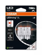 OSRAM LEDriving SL W21W/5W RED 12 V 1 W LED-signaalpirn