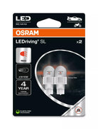 OSRAM LEDriving SL W16W RED 12 V 1 W LED-signaalpirn